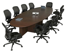 mesas de juntas para oficina ovales
