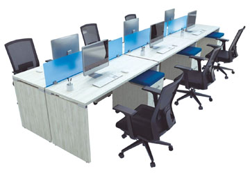 Muebles para Oficina CDMX - Modulos Tipo Cruceta para Oficina