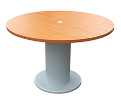 mesas para salas de juntas circular para 4 personas