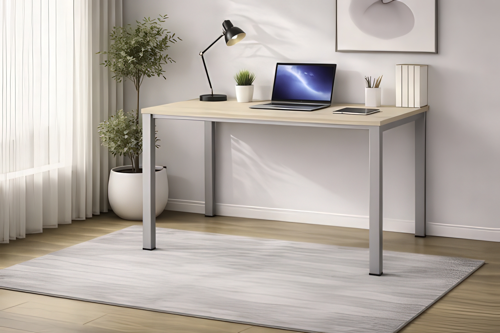 Escritorio Secretarial ESR2024 render