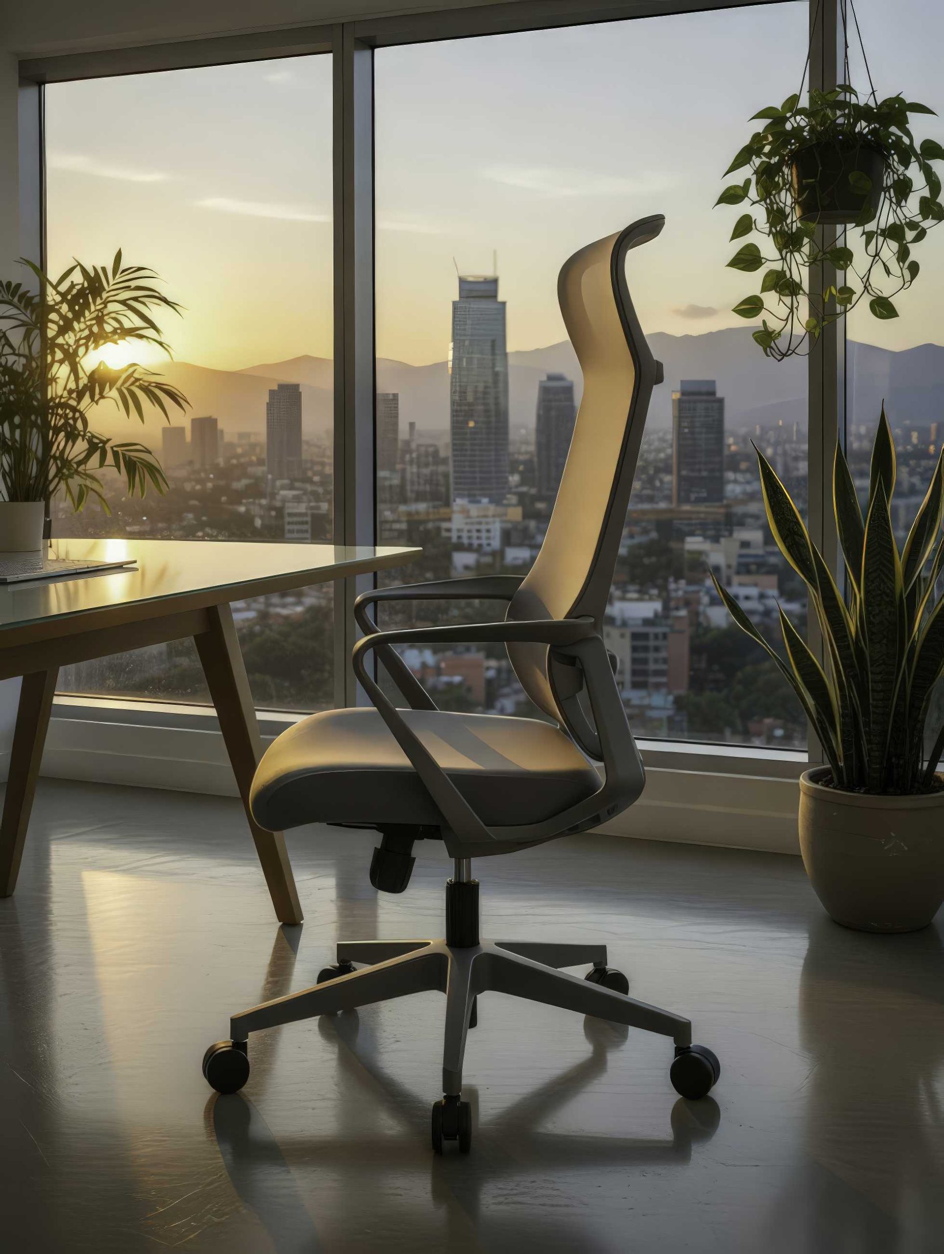 Silla Ejecutiva Luxemburgo render