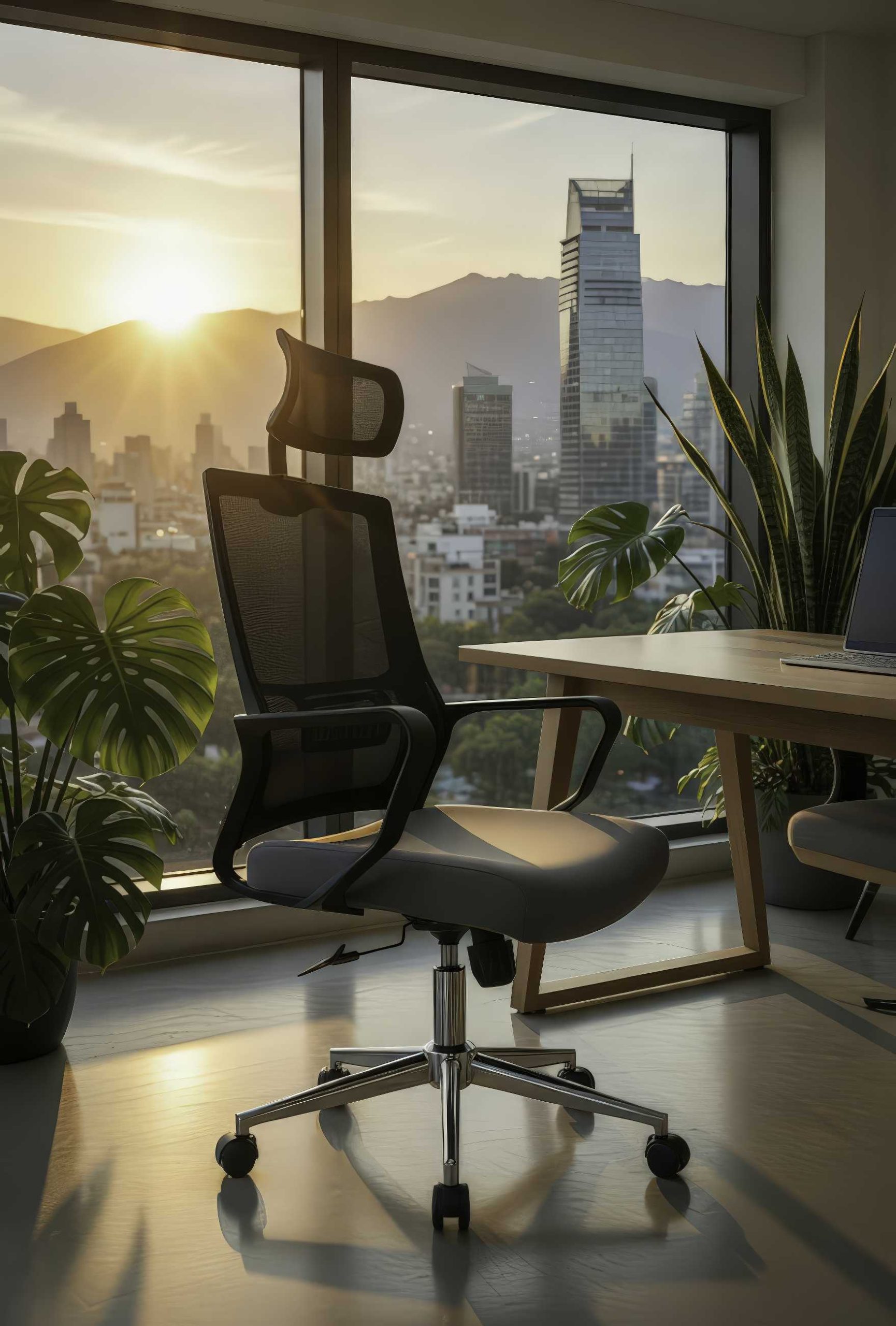 Silla Ejecutiva Modelo Zook render